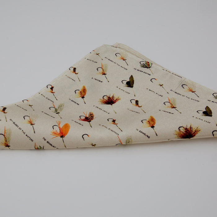 Personalised Fishing Lures Printed Pocket Square | Ideal Father's Day Birthday Gift Present