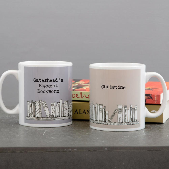 Page-Turner Pairing : Personalized Bookish Mug and Coaster Combo, Gift for Mum, Home Gift, Gift for Her, Decor, Birthday Gift, Best Friend