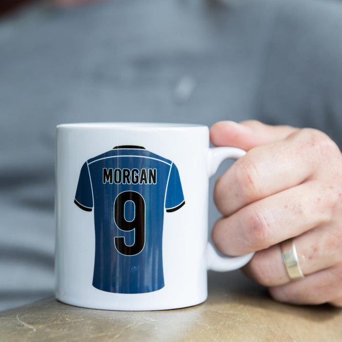 Personalised Team Strip Mug | Custom Sport Or Football Kit Design | "Man Of The Match" Motif |Gift for Dad, Husband, Brother, Son, Father