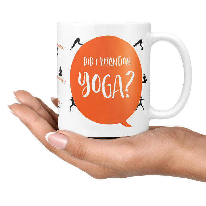 Personalised Yoga Mug with Yoga Salutation Print | Yoga gift for yogi, mindfulness, calm, pilates | Mothers Gift Fitspiration, Gift