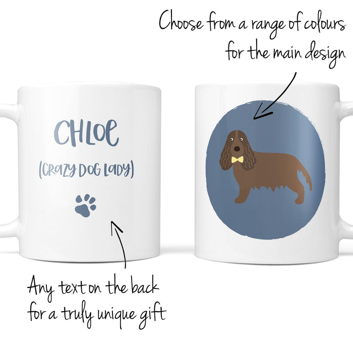 Brown Cocker Spaniel Dog Mug- Funny Birthdays Gifts, Dog Lover, Animal Lover, Puppy, Pet, Mothers Day, Personalized Gift, Home Gift