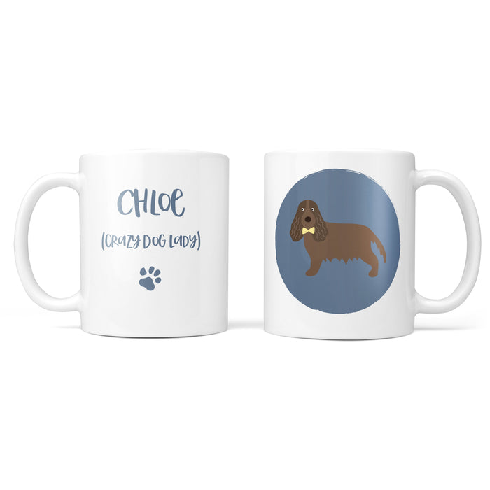 Brown Cocker Spaniel Dog Mug- Funny Birthdays Gifts, Dog Lover, Animal Lover, Puppy, Pet, Mothers Day, Personalized Gift, Home Gift