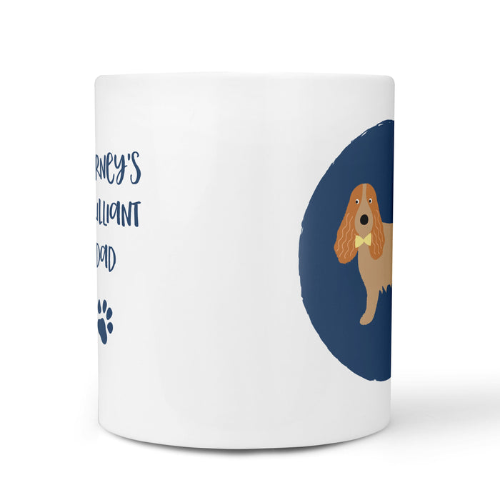 Tan Cocker Spaniel Dog Mug- Funny, Dog Lover, Animal Lover, Tea, Coffee, Personalised, Personalized gift