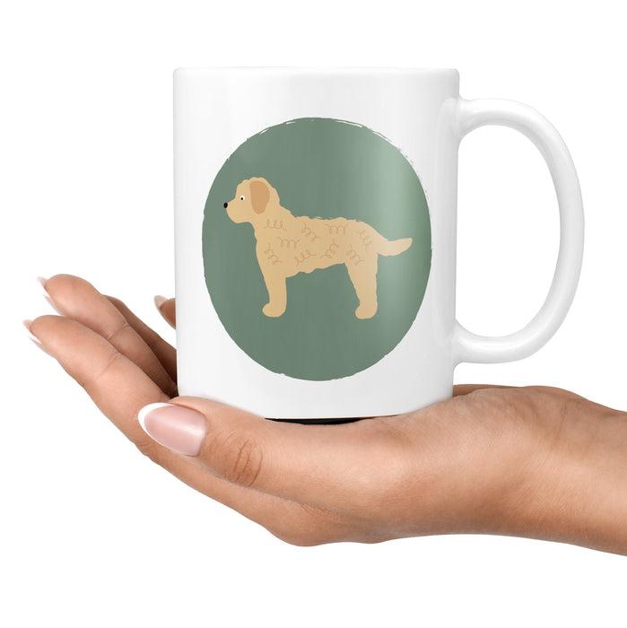 Golden Cockapoo Dog Mug- Funny Birthday Gift, Dog Lover, Animal Lover, Tea, Coffee, Personalised, Personalized gift