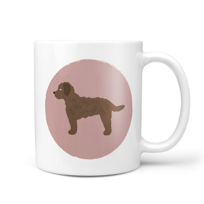 Brown Cockapoo Dog Mug- Funny Gift, Dog Lover, Animal Lover, Tea, Coffee, Personalised, Personalized gift