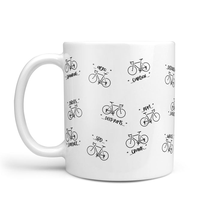 Gift for Cyclist Cycling Bike fan - Funny Cycling Mug - Personalised Cycling Gift - Birthday Gift For Him Father's Day Gift Bike Ride