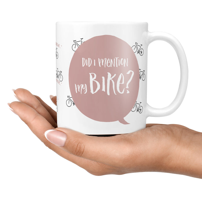 Gift for Cyclist Cycling Bike fan - Funny Cycling Mug - Personalised Cycling Gift - Birthday Gift For Him Father's Day Gift Bike Ride