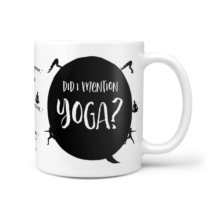 Personalised Yoga Mug with Yoga Salutation Print | Yoga gift for yogi, mindfulness, calm, pilates | Mothers Gift Fitspiration, Gift