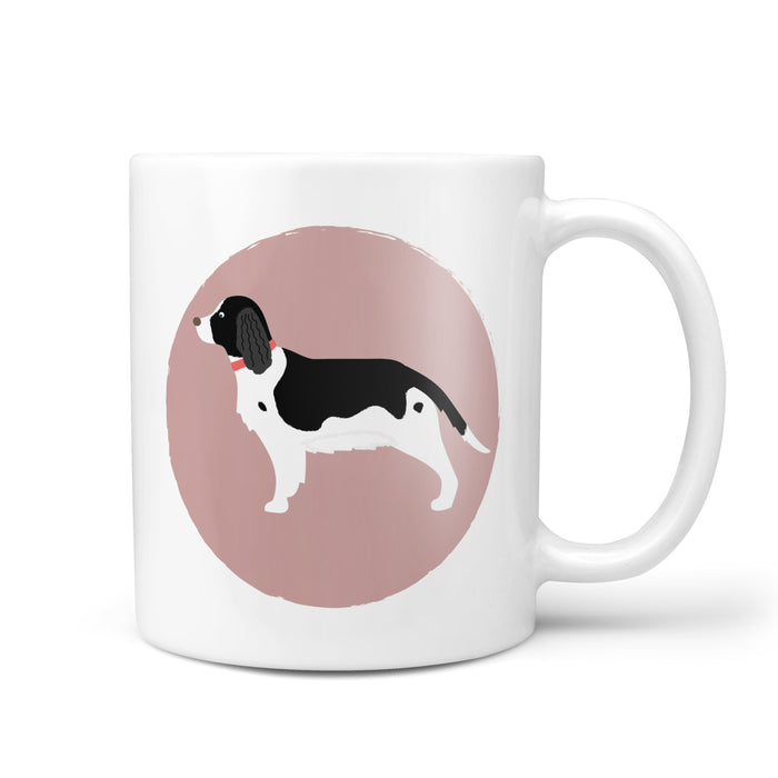 Black Springer Spaniel Dog Mug- Funny Fathers Day Gift ,Dog Lover, Animal Lover, Tea, Coffee, Personalised, Personalized gift, Home Decor