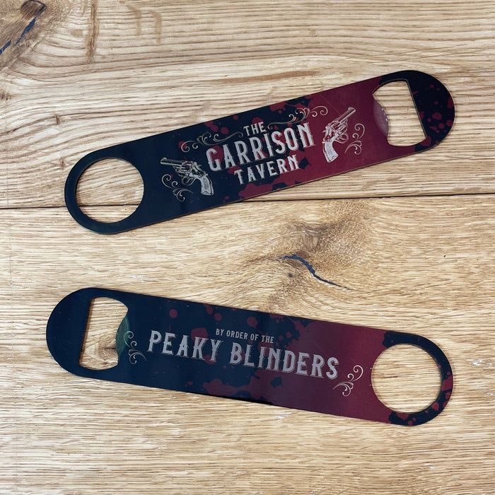 Personalised Peaky Blinders Inspired Garrison Tavern Bar Set | Custom Fathers Day Present | Add Your Name & City | For Dad, Daddy, Granddad