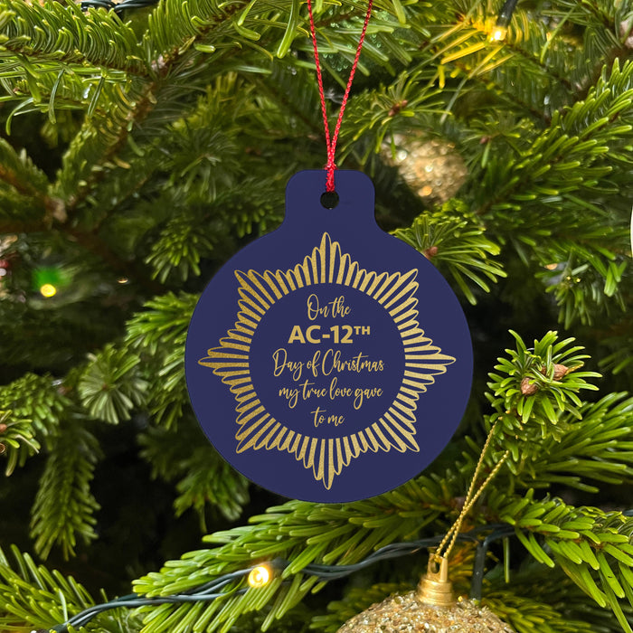 AC-12 Line of Duty Bauble Fan Gift - On the AC12 (th) Day of Christmas ... Jesus, Mary, Joseph & The Wee Donkey - LoD Stocking Filler