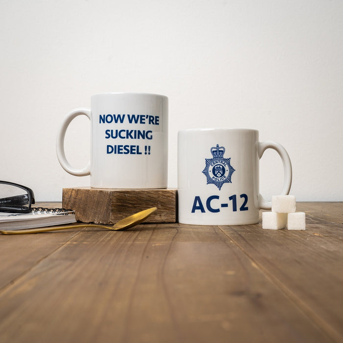 Personalised Line of Duty Season 1 2 3 AC-12 AC12 Novelty Police Fan Mug | Ideal Fan Present for Mum Dad Sister Brother or yourself