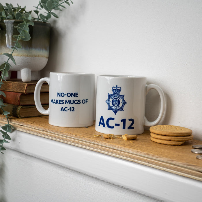 Personalised Line of Duty Season 1 2 3 AC-12 AC12 Novelty Police Fan Mug | Ideal Fan Present for Mum Dad Sister Brother or yourself