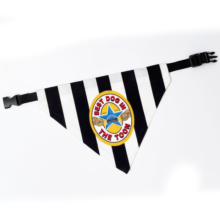 Pup Perfection: Dog Bandanas for Every Occasion - Fathers Day NUFC Gift, Brown Ale, Cute Collar Girl Boy Accessories, Best Dog in The Toon