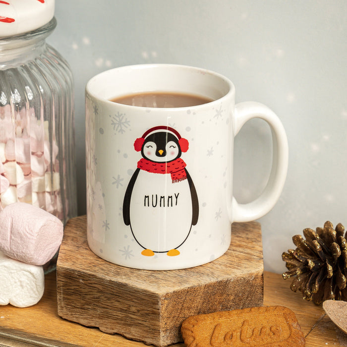 Penguin Family, Mummy and Me, Daddy and Me Adult Toddler Mugs | Secret Santa, Stocking Stuffer, Christmas Eve Box Filler or New Home Gift