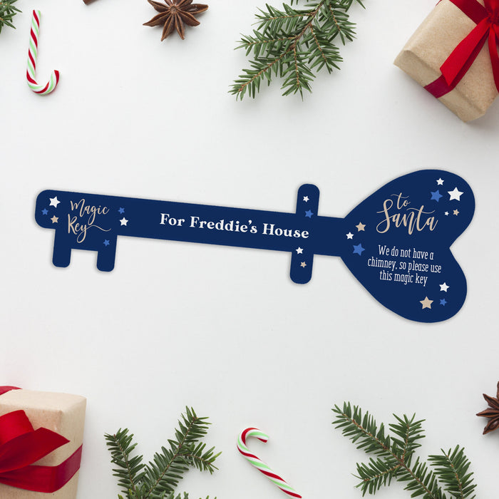 Santa's Magic Key for Kids - Personalised Message, No Chimney Needed, Fun Christmas Gift