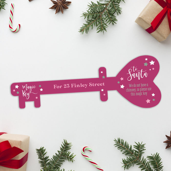 Santa's Magic Key for Kids - Personalised Message, No Chimney Needed, Fun Christmas Gift