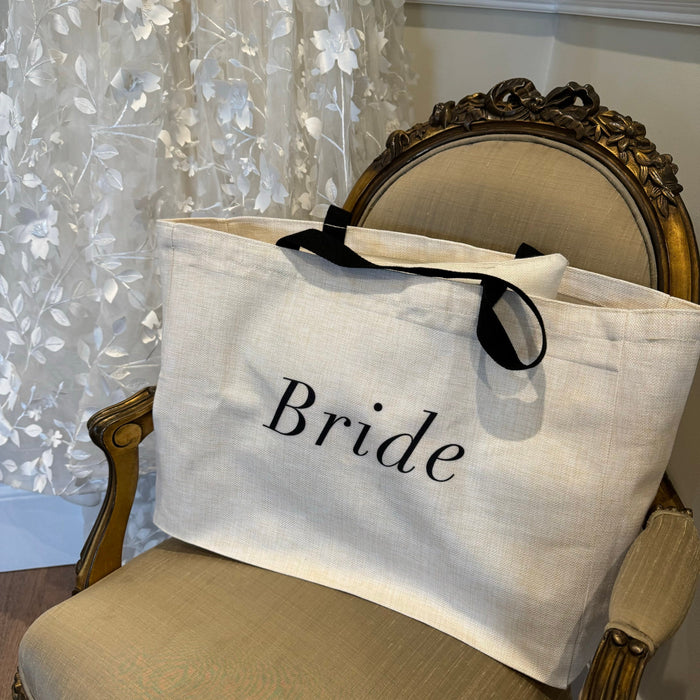 Large Bride Tote Wedding Essentials Hen Party Bag