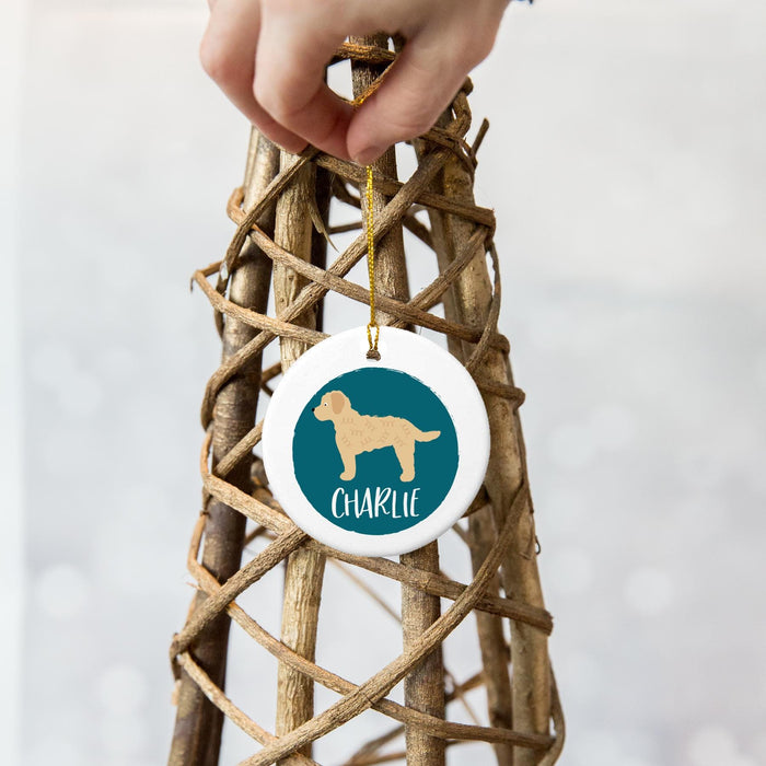 Brown Springer Spaniel Christmas Bauble - Personalised Dog Ornament & Unique Holiday Decor for Pet Lovers