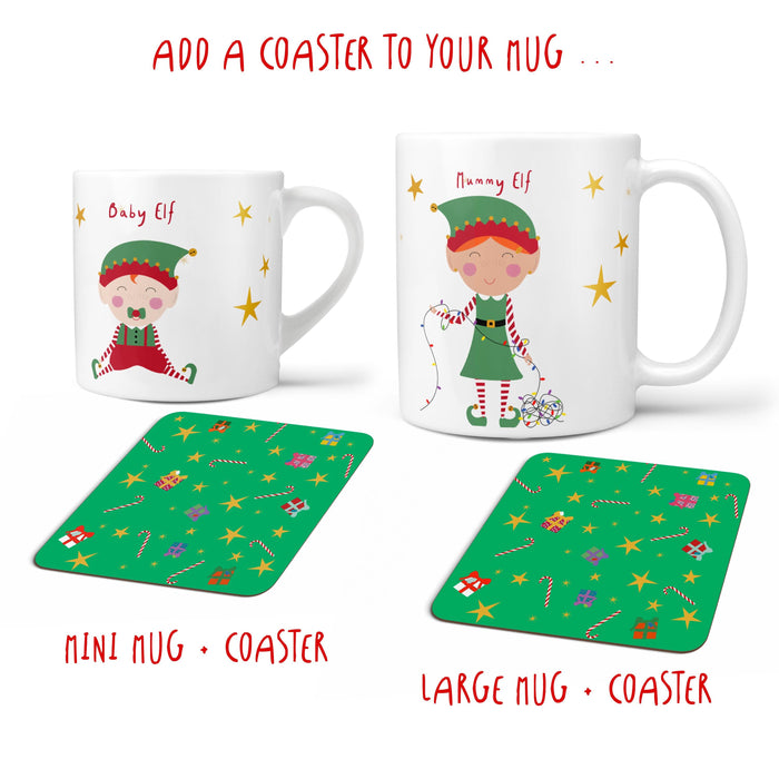 Sip, Smile, Sparkle: Personalized Elf Family Mug - Custom Christmas Mug, Best Gift for Her Him, Home Decor, Children Hot Chocolate Mugs