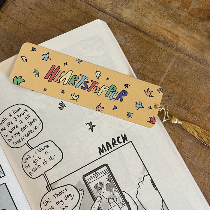 Heartstopper Bookmark | School Friend Gifts | Gifts For Teenagers | Full On Gay Crisis