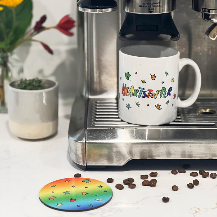 Heartstopper Mug Gift Set | School Friend Gifts | Gifts For Teenagers | Full On Gay Crisis Mug & Coaster