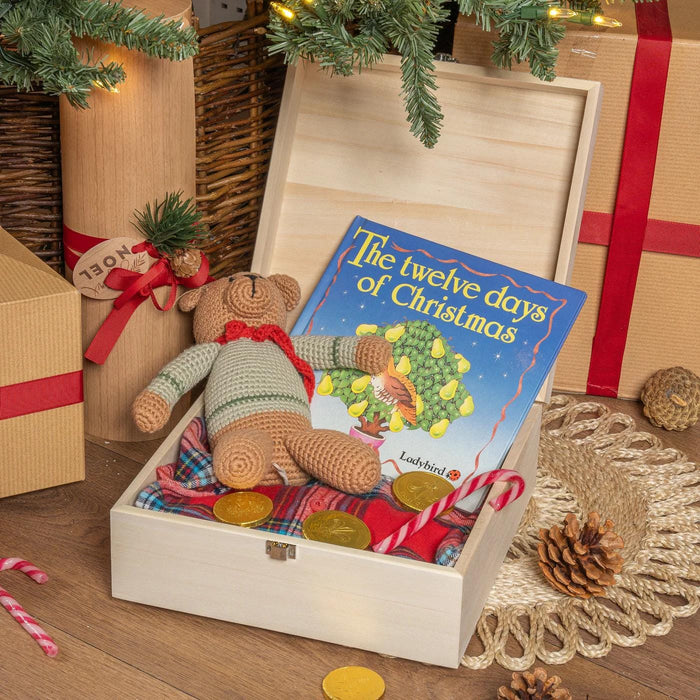 Personalised Christmas Eve Box Wooden