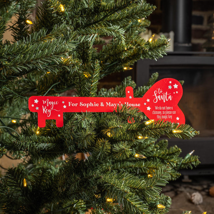 Santa's Magic Key for Kids - Personalised Message, No Chimney Needed, Fun Christmas Gift