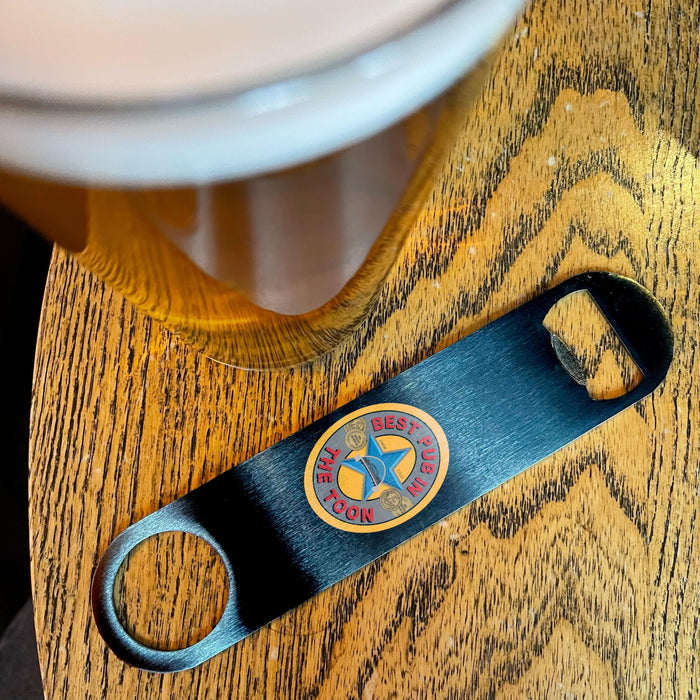 Best Pub in the Toon Bar Mat | Fathers Day Gift | Best Mam Pal Sister Brother Friend | Newcastle Brown Ale | For Geordies