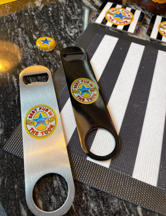 Best Pub in the Toon Bottle Opener & Coaster Set | Fathers Day Gift | Best Pal Sister Friend | Newcastle Brown Ale | For Geordies